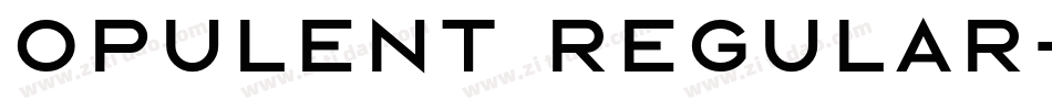 Opulent Regular字体转换